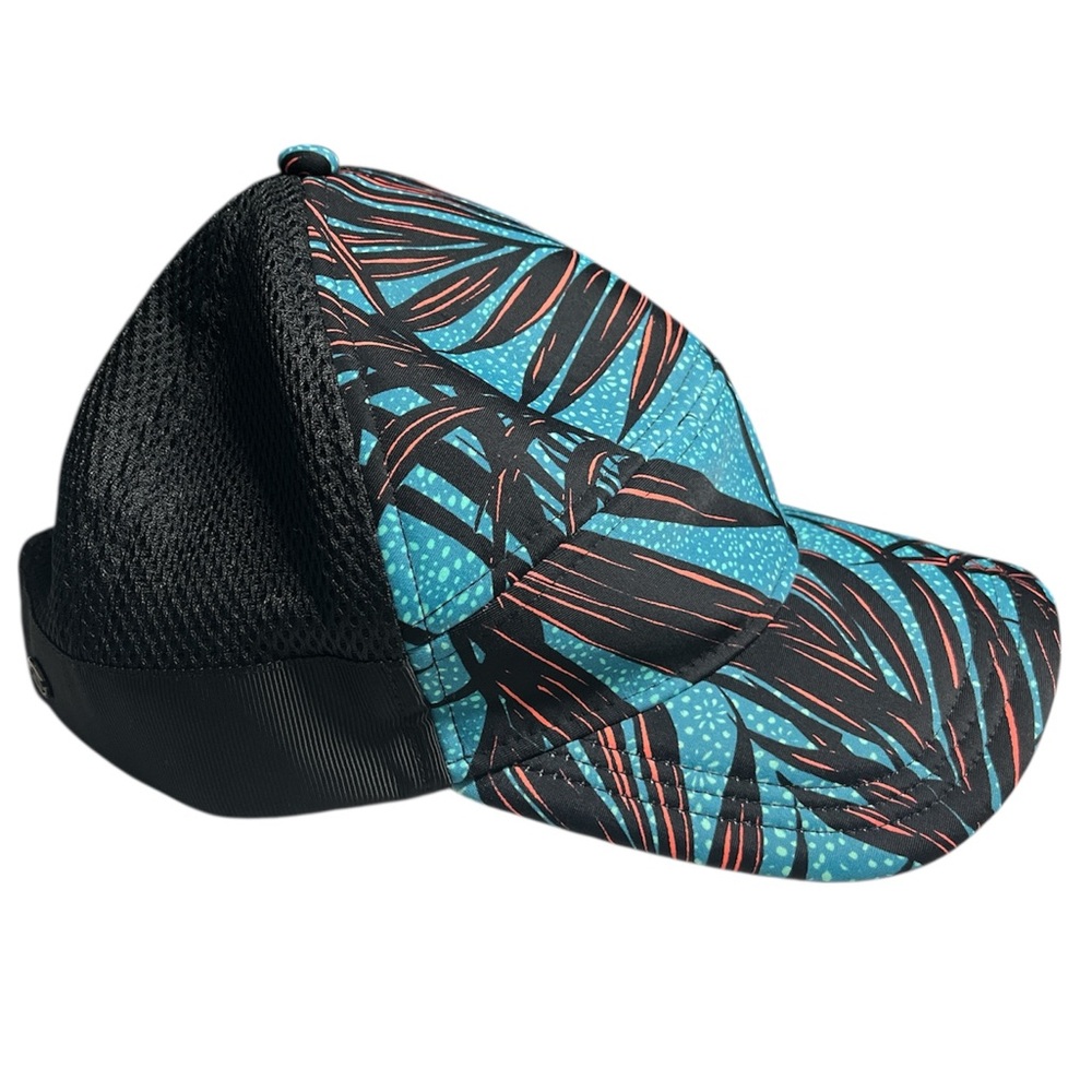 lululemon athletica Tropical Print Hat - Black and Teal